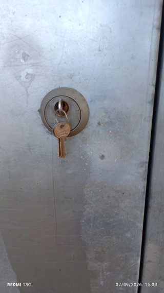 Puerta de seguridad 210x90 cm