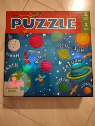 Puzzle Outer Space Crocodile Creek 60 piezas