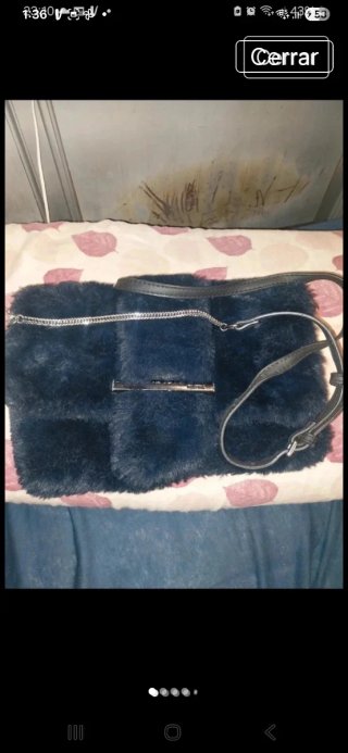 Bolso de pelo Parfois azul
