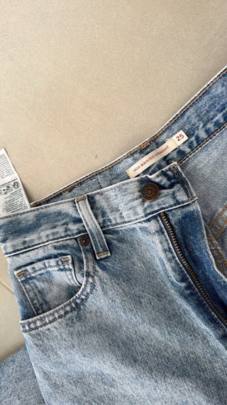 Vaqueros Levi's High Waisted Straight