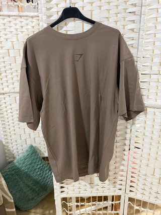 Camiseta Gymshark Marrón