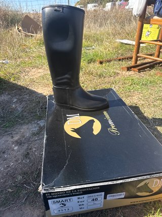 Botas de Equitación DM Negras Talla 40