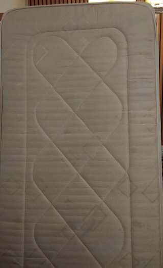 Cama de Madera Blanca 190x90 cm