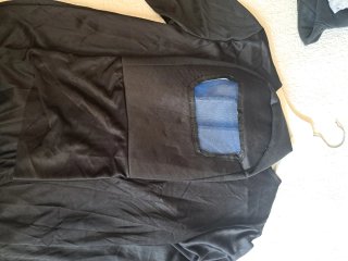 Disfraz Among Us Negro Talla XL (10 años)