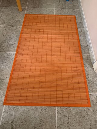 Alfombra Rectangular de Bambú