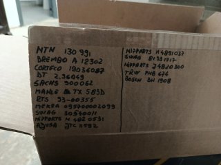 Lote de recambios para coche y camión