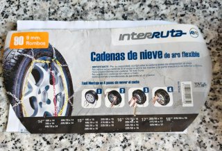 Cadenas de Nieve Interruta 90 9mm Rombos.