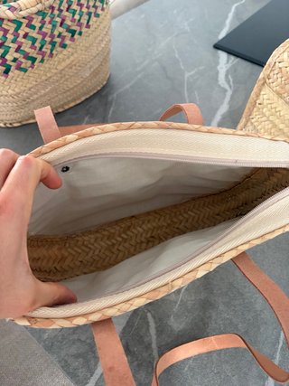 Bolso de Palma Natural Trenzada