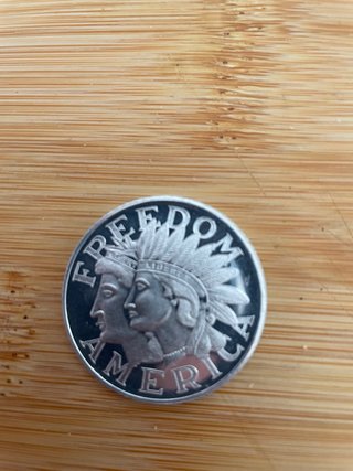 Medalla Token Freedom America 1970