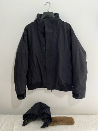 Cazadora Bomber Lacoste Negra