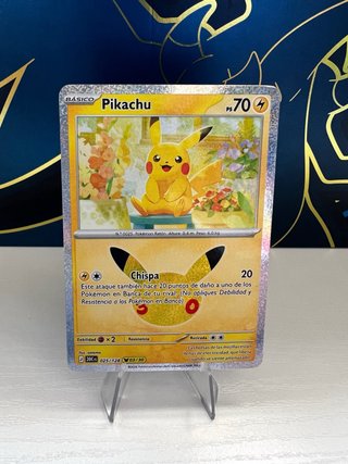 Carta Pokémon Pikachu 30 Aniversario