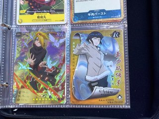 1 Carta coleccionable Naruto original