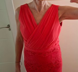 Vestido de fiesta rojo