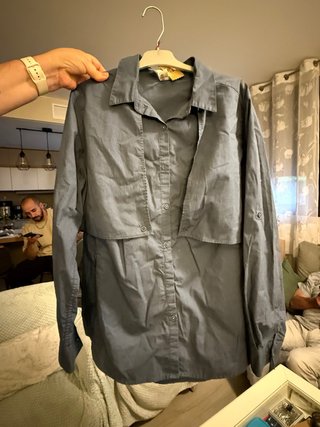 Camisa Desmontable Azul