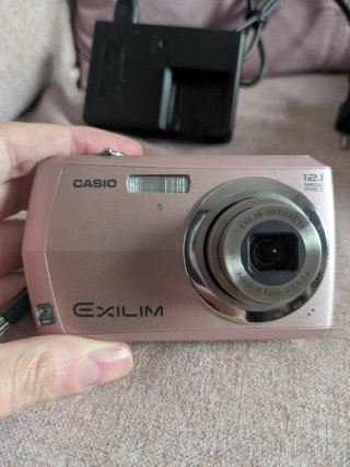 Cámara Compacta Casio Exilim Rosa