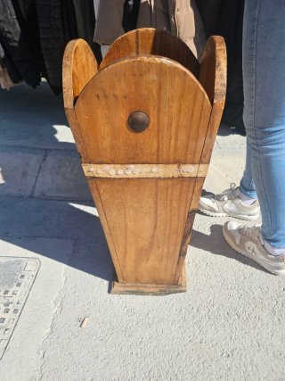 Paragüero de Madera Maciza