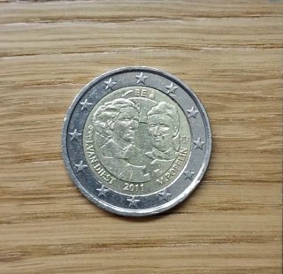Bélgica 2€ Conmemorativa  2011