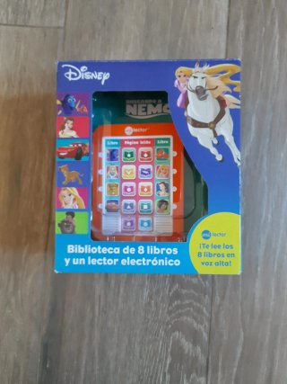Lector Electrónico Disney con 8 Libros