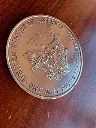Medalla Plata 999 USA 1996
