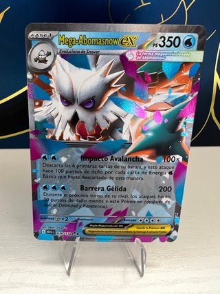 Carta Pokémon Mega-Abomasnow EX