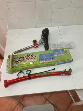 Barra de remolque para bicicleta Trail-Gator