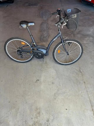 Bicicleta de paseo Btwin para mujer