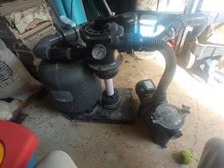 Depuradora monobloque piscina con bomba y filtro