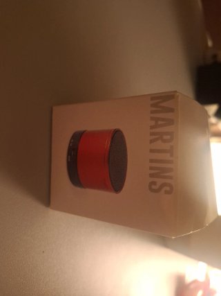 Altavoz Bluetooth Martins Rojo