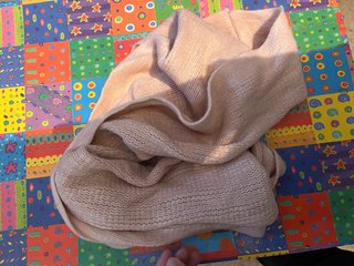 Braga de cuello beige