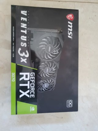 Scatola vuota MSI GeForce RTX 3070 Ventus 3X