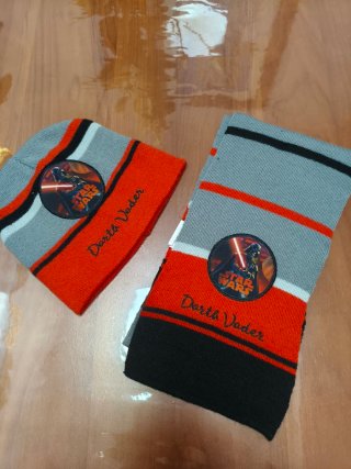 Conjunto Gorra y Bufanda Star Wars