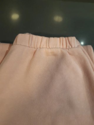 Pantalón Recto de punto muy agradable color Rosa.
