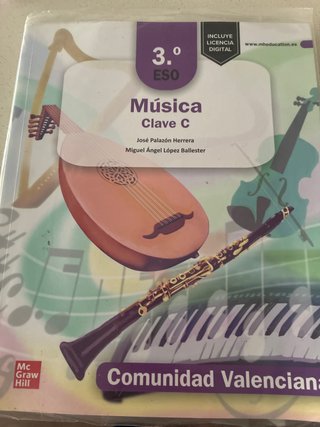 Libro Música Clave C 3º ESO Mc Graw Hill