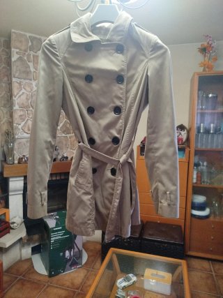 Gabardina Beige de Mujer