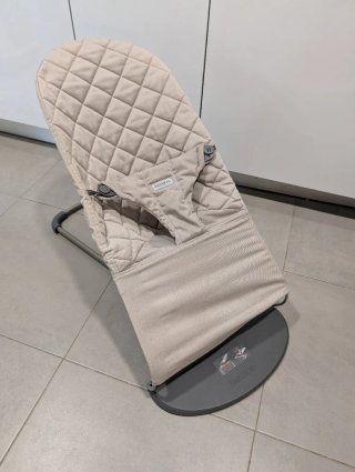 Hamaca BabyBjörn Bliss Sand Grey