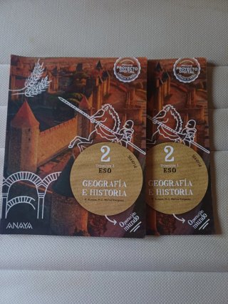 Libros de historia 2° de la eso
