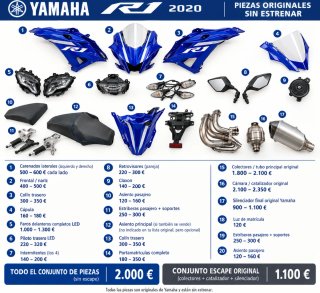 Despiece Original Yamaha YZF-R1 2020
