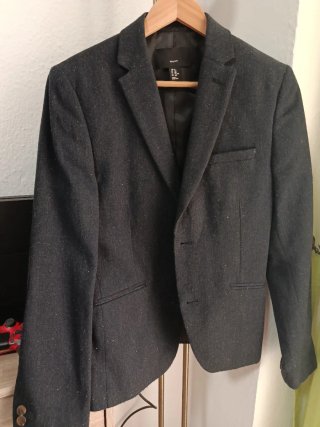 Americana Gris H&M Talla S