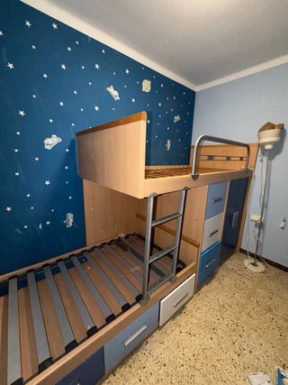Litera Infantil de Madera