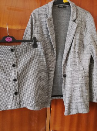 Conjunto Stradivarius Gris Mujer