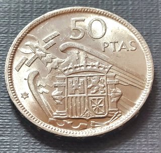 Moneda 50 Pesetas 1957 *60