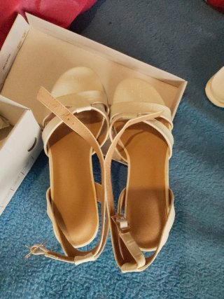 Sandalias de Mujer Beige