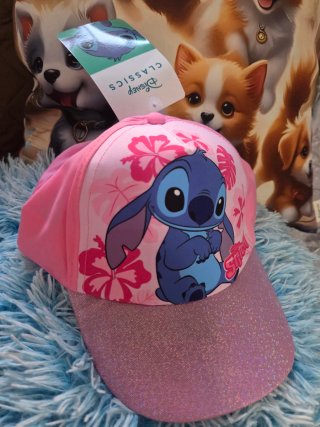 Gorra de Stitch Disney nueva original con brillos