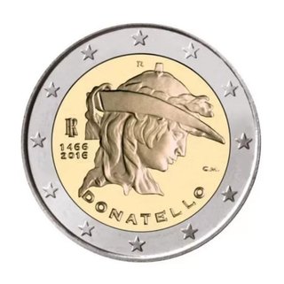 Moneda 2 euro Italia 2016 se entrega en Coincard
