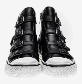 Bambas Altas Ash Negras