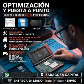 Optimización y Puesta a Punto Consolas Zaragoza.