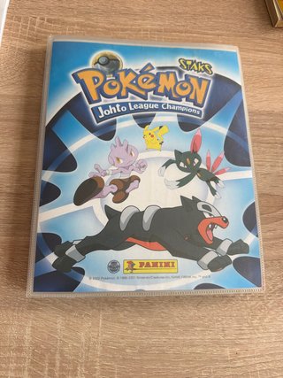 Colección Pokémon Staks Panini Johto