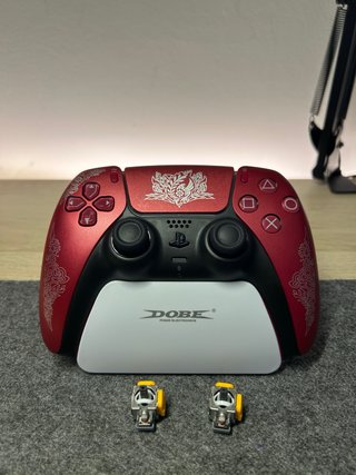Mando PS5 Monster Hunter con joysticks magnéticos