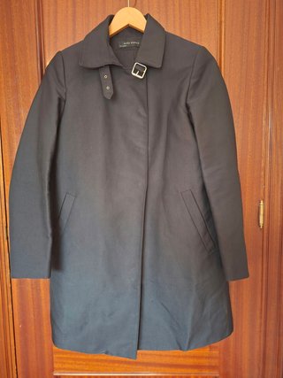 Trench Corto Negro ZARA