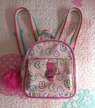 Mini mochila infantil estampada